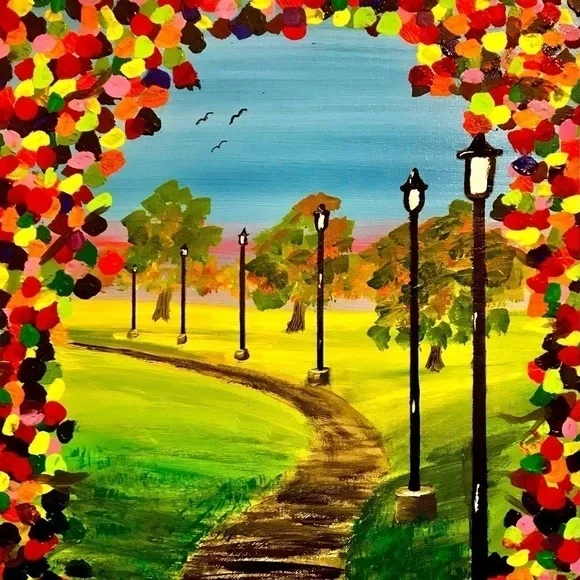 FALL stroll at Kathys Park - Picture 1 of 2